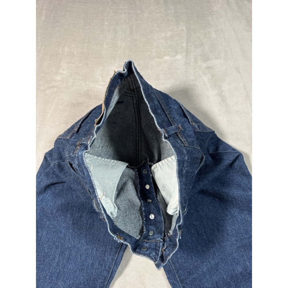 Vintage 80s Levis 501xx Jeans Womens Size 28x33 Blue Dark Button Fly MADE IN USA - Picture 8 of 16